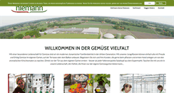 Desktop Screenshot of niemann-gemuesepflanzen.de