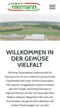 Mobile Screenshot of niemann-gemuesepflanzen.de