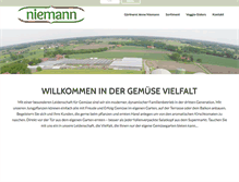 Tablet Screenshot of niemann-gemuesepflanzen.de